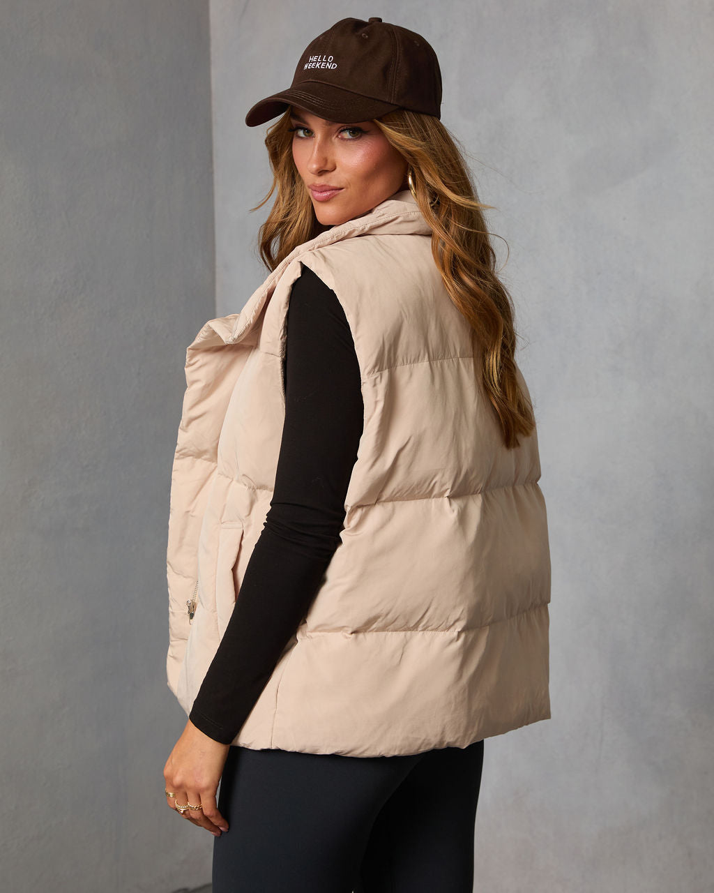 Anna Pocketed Puffer Vest