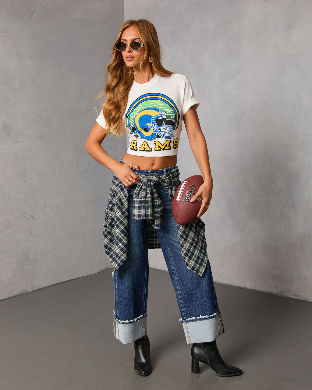 Los Angeles Rams Short Sleeve Graphic Tee