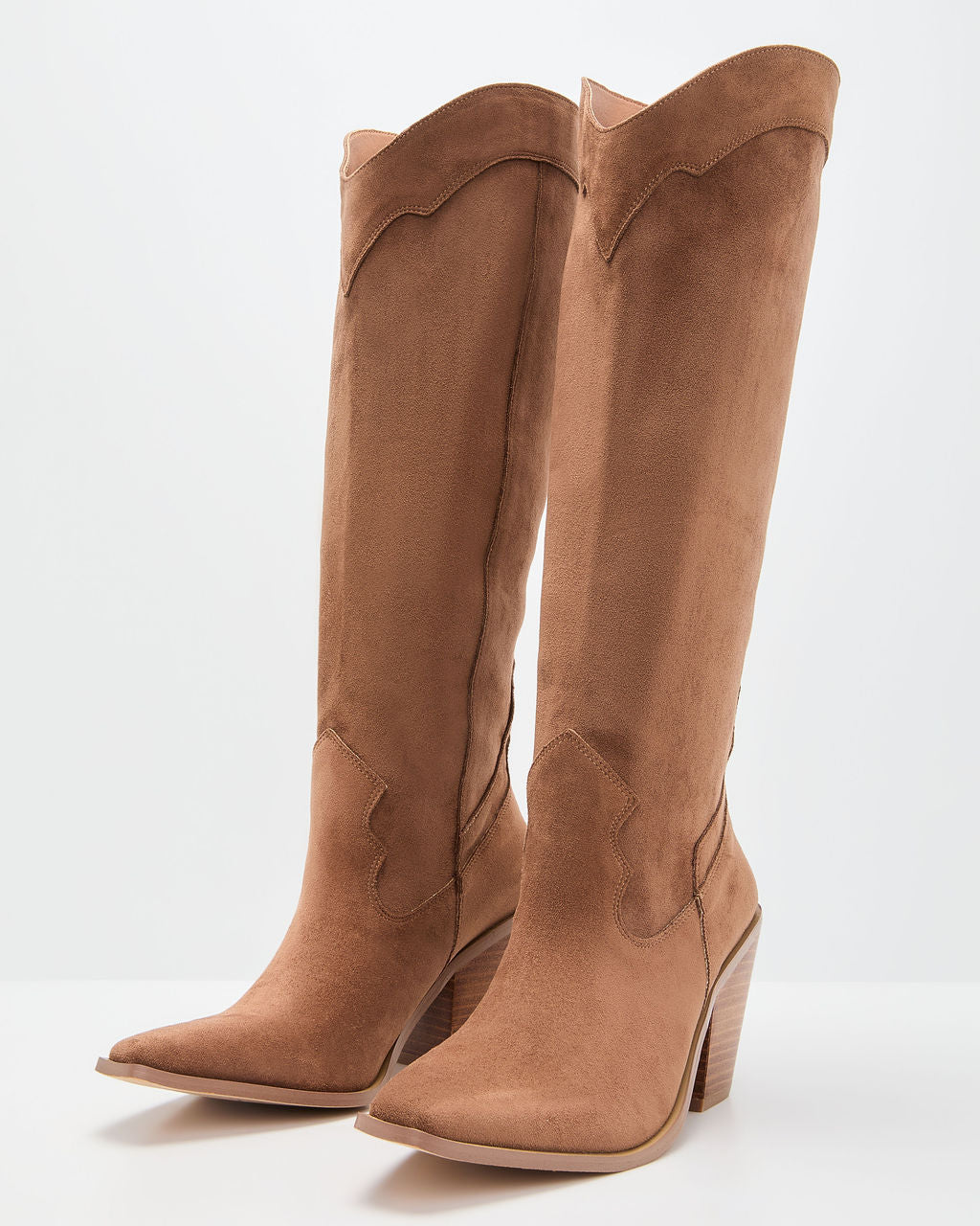 Carlisle Suede Heeled Boots