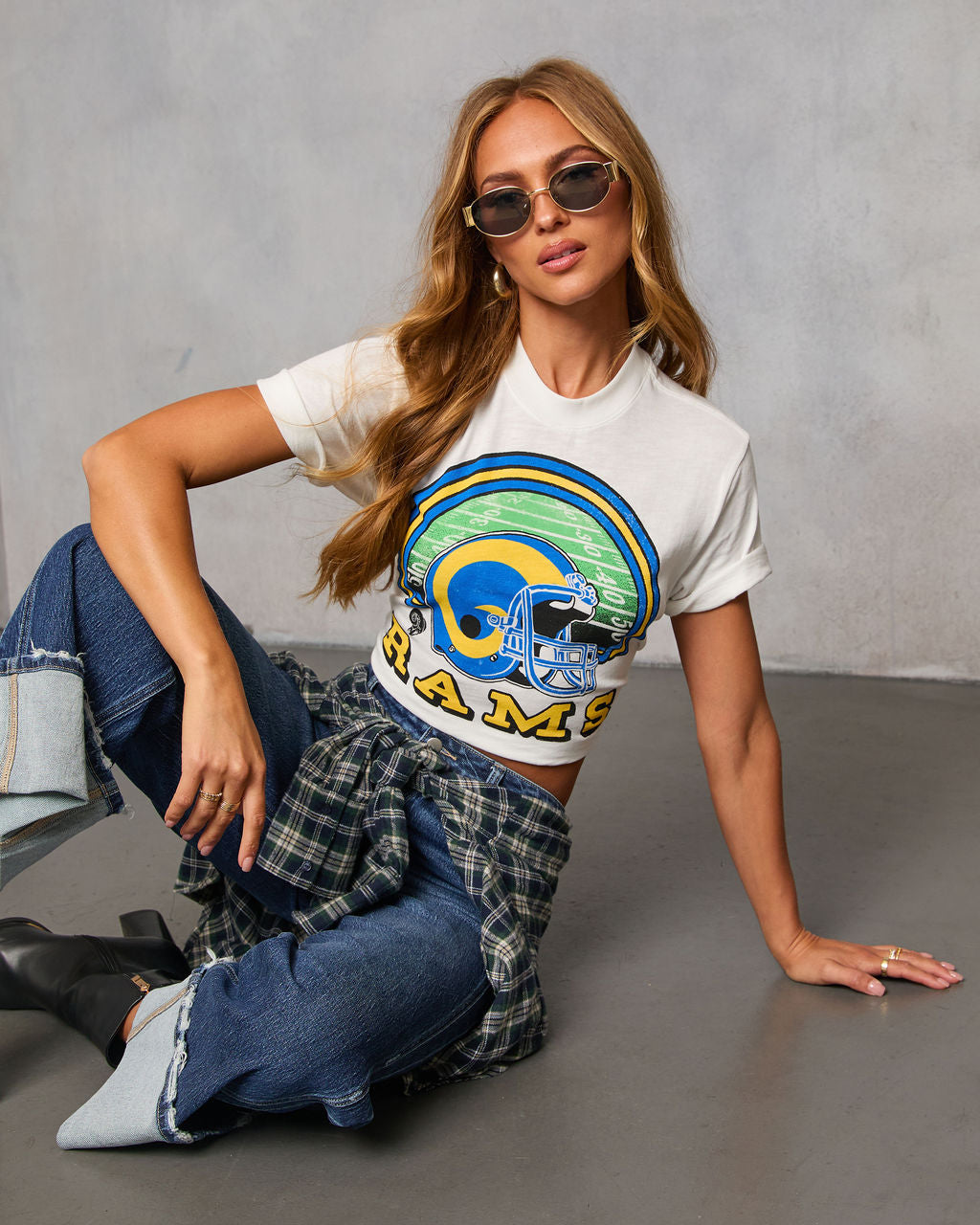 Los Angeles Rams Short Sleeve Graphic Tee