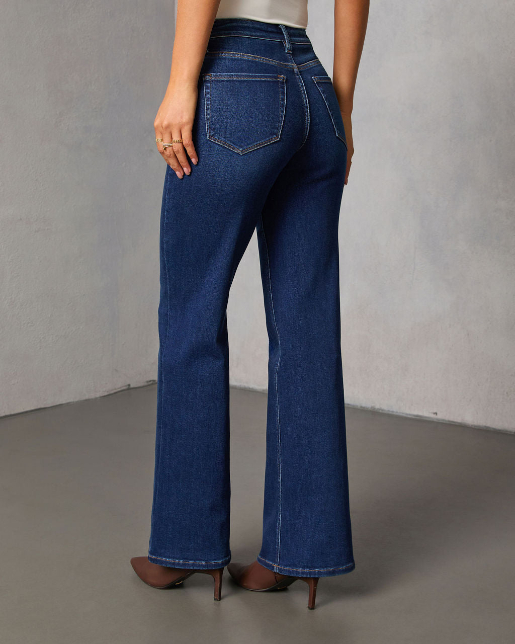 Camelle Super Stretch Flare Jeans